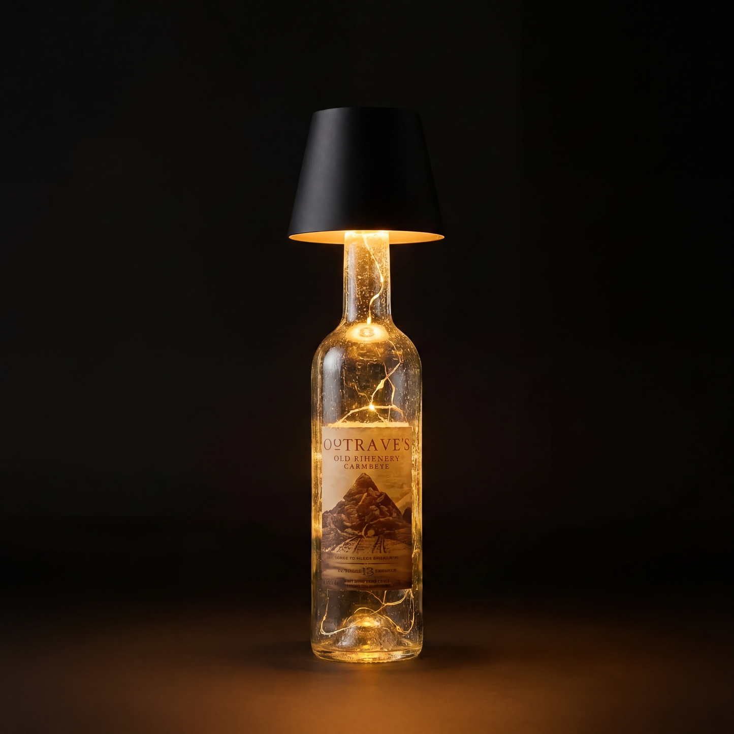 Lampe d'ambiance en bouteille Ambivine