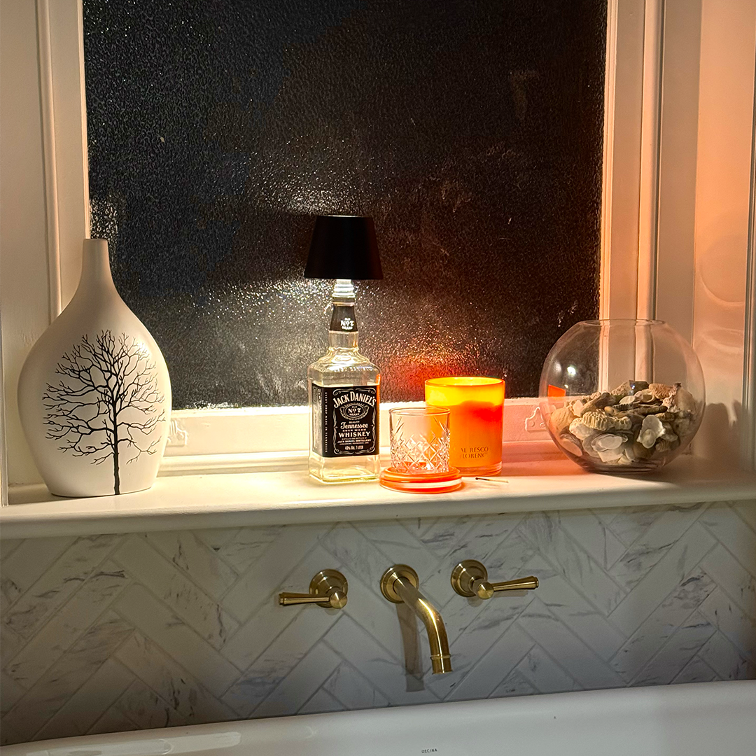 Lampe d'ambiance en bouteille Ambivine