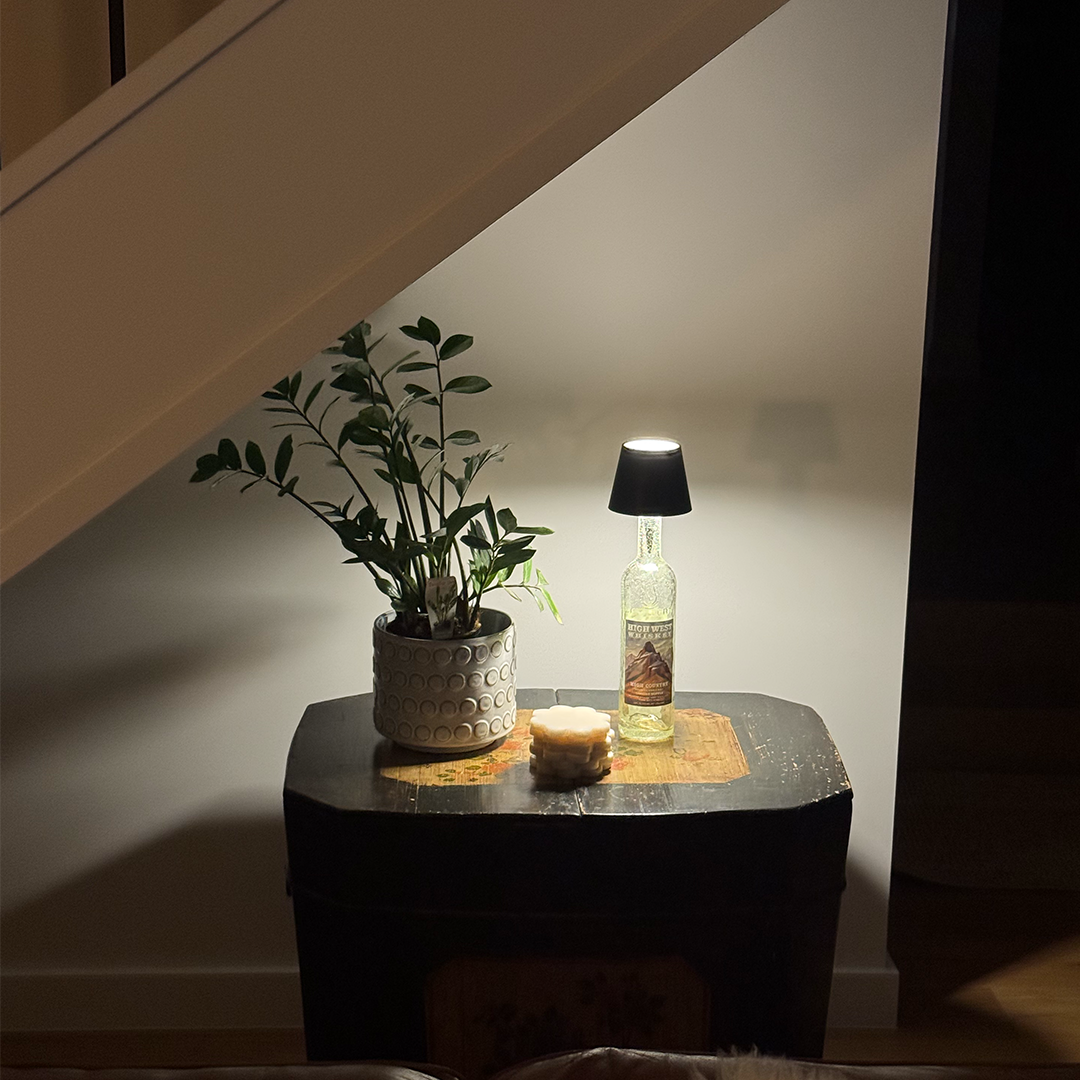 Lampe d'ambiance en bouteille Ambivine