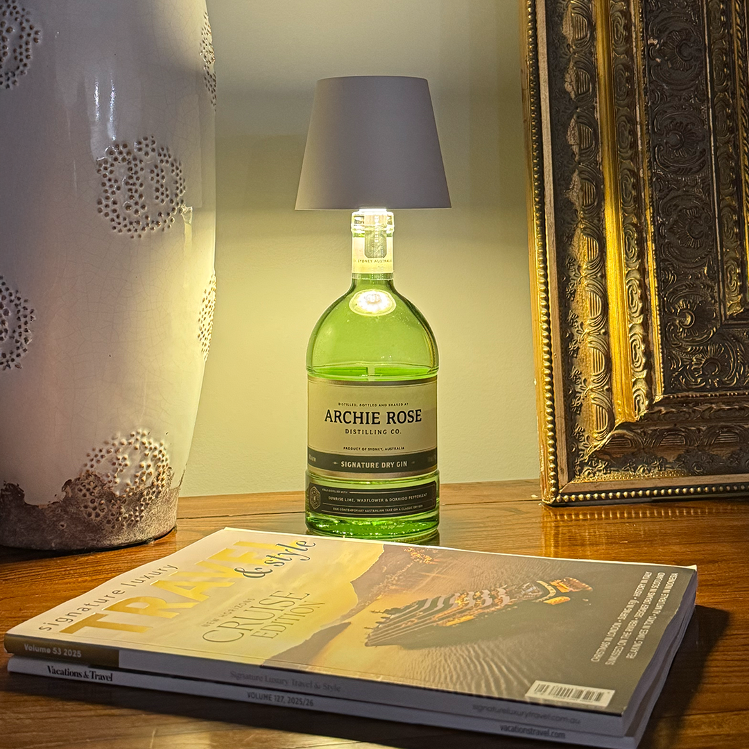 Lampe d'ambiance en bouteille Ambivine